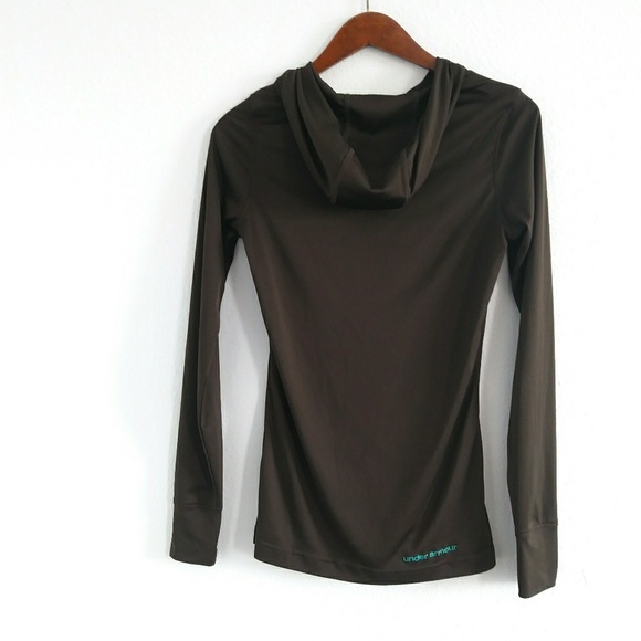 Under Armour Tops - Under armour heat gear top with hood